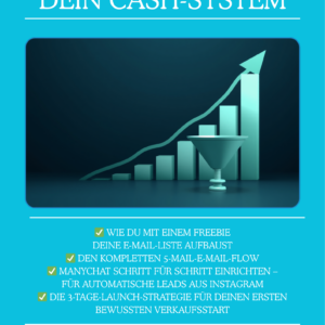 Dein Cash-System - Email-ManyChat-and-Launch-Strategie-fur-echten-Online-Umsatz