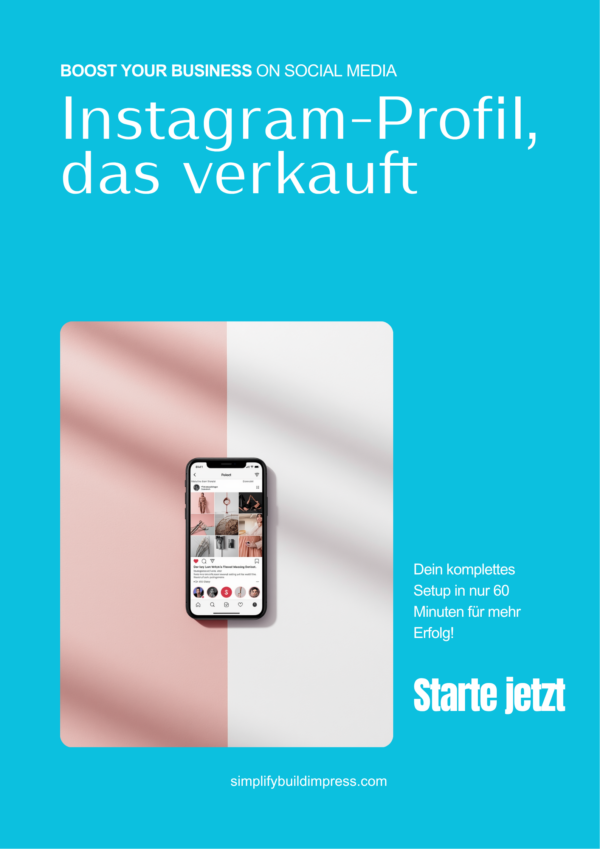 Instagram-Profil, das verkauft - Dein-komplettes-Setup-System-in-60-Minuten